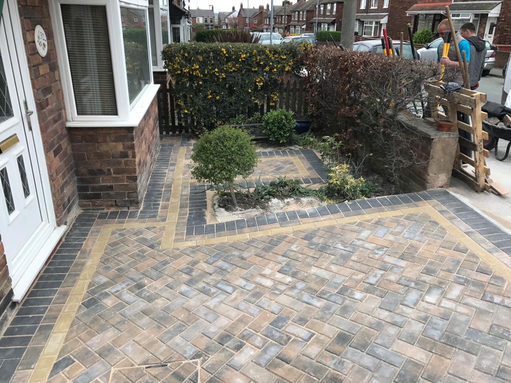 Installing Block Paving in Somerset Driveway Installers Chelmsford project work